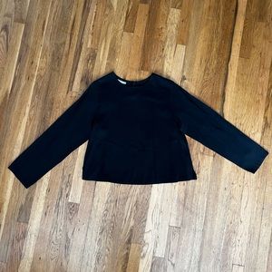 Bren Walker Black Tencel Top